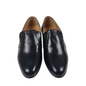 Shoes | D Italo By Globe Black Leather Mens Slip On Dress  display picture 2